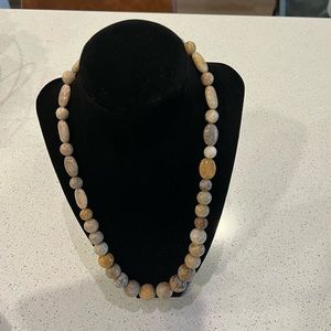 NIB- Jay King fossilized coral necklace